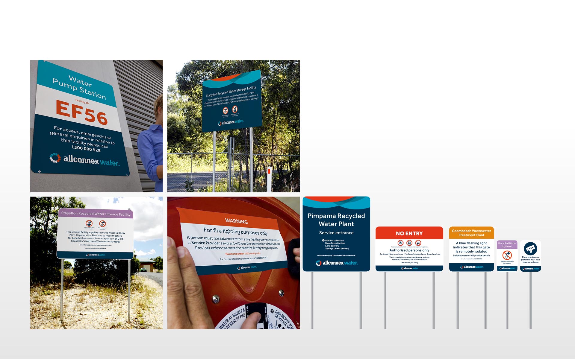 Allconnex facility signage