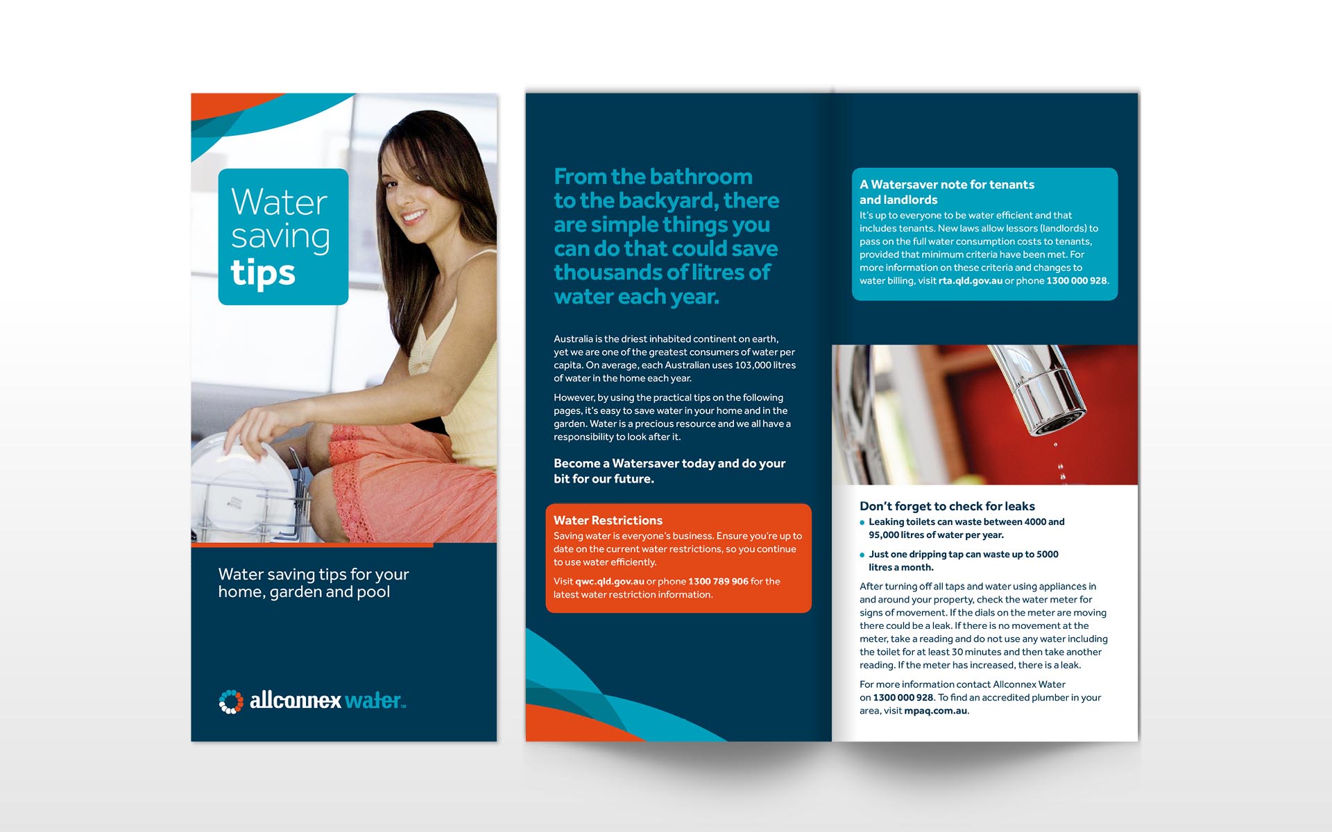 Allconnex water saving tips booklet