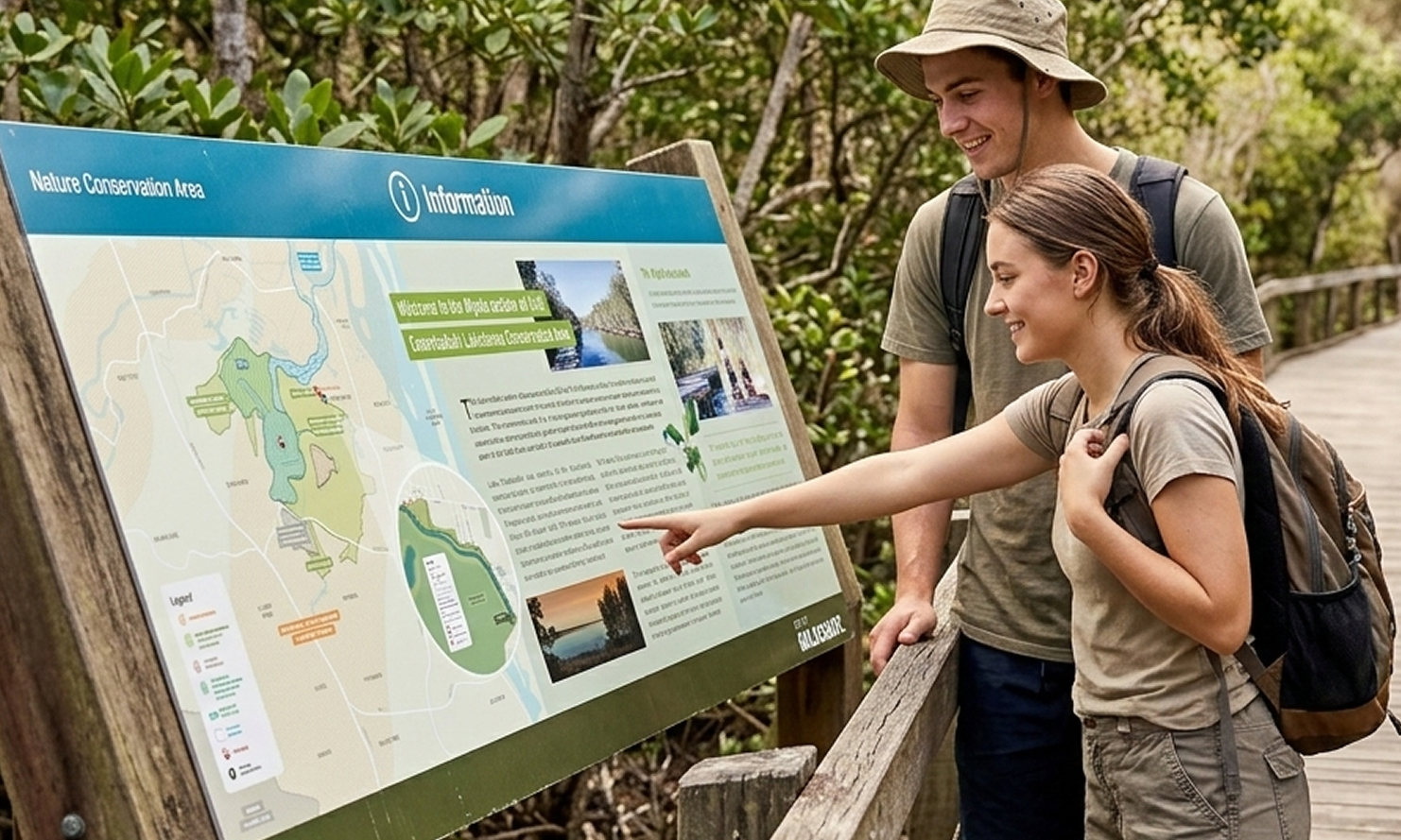 Allconnex Water facility entrance signage with brand mark